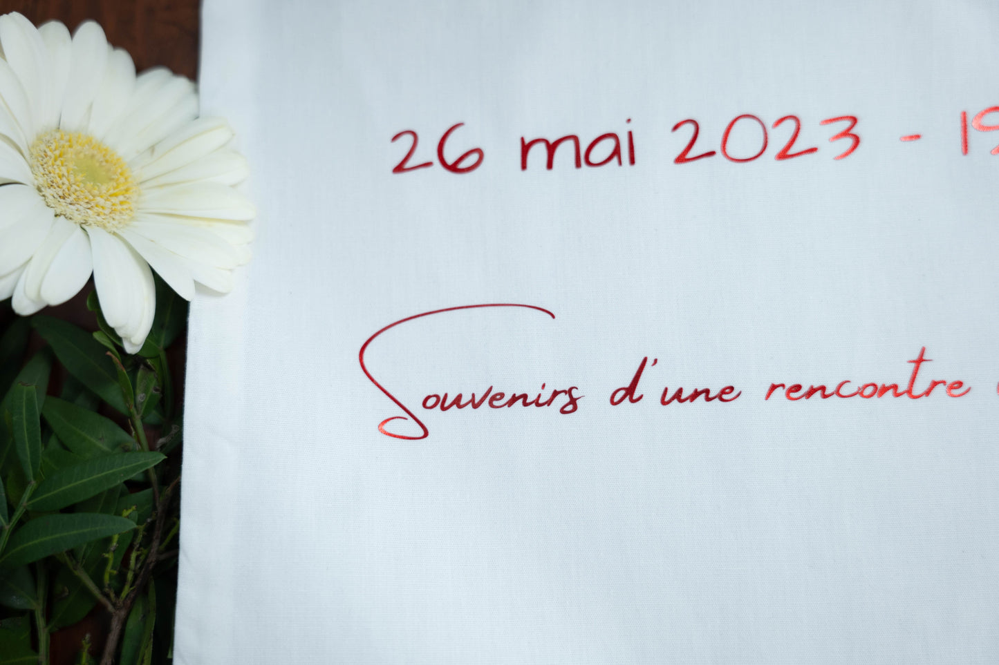 Pochon "Souvenirs d'une rencontre inoubliable", conservez les premiers trésors de bébé