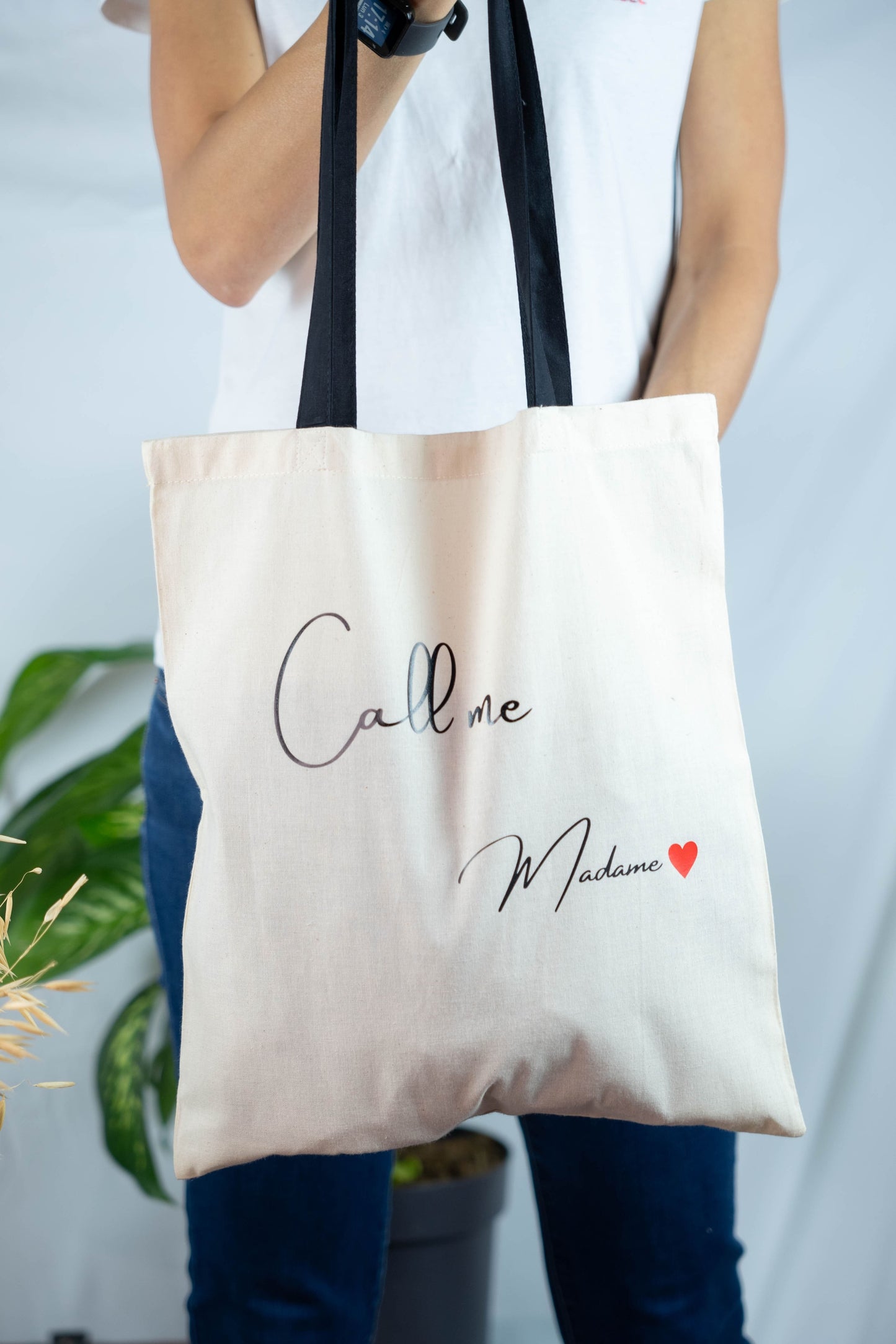 Pochette et Totebag "Call me Madame", le duo parfait pour une mariée unique