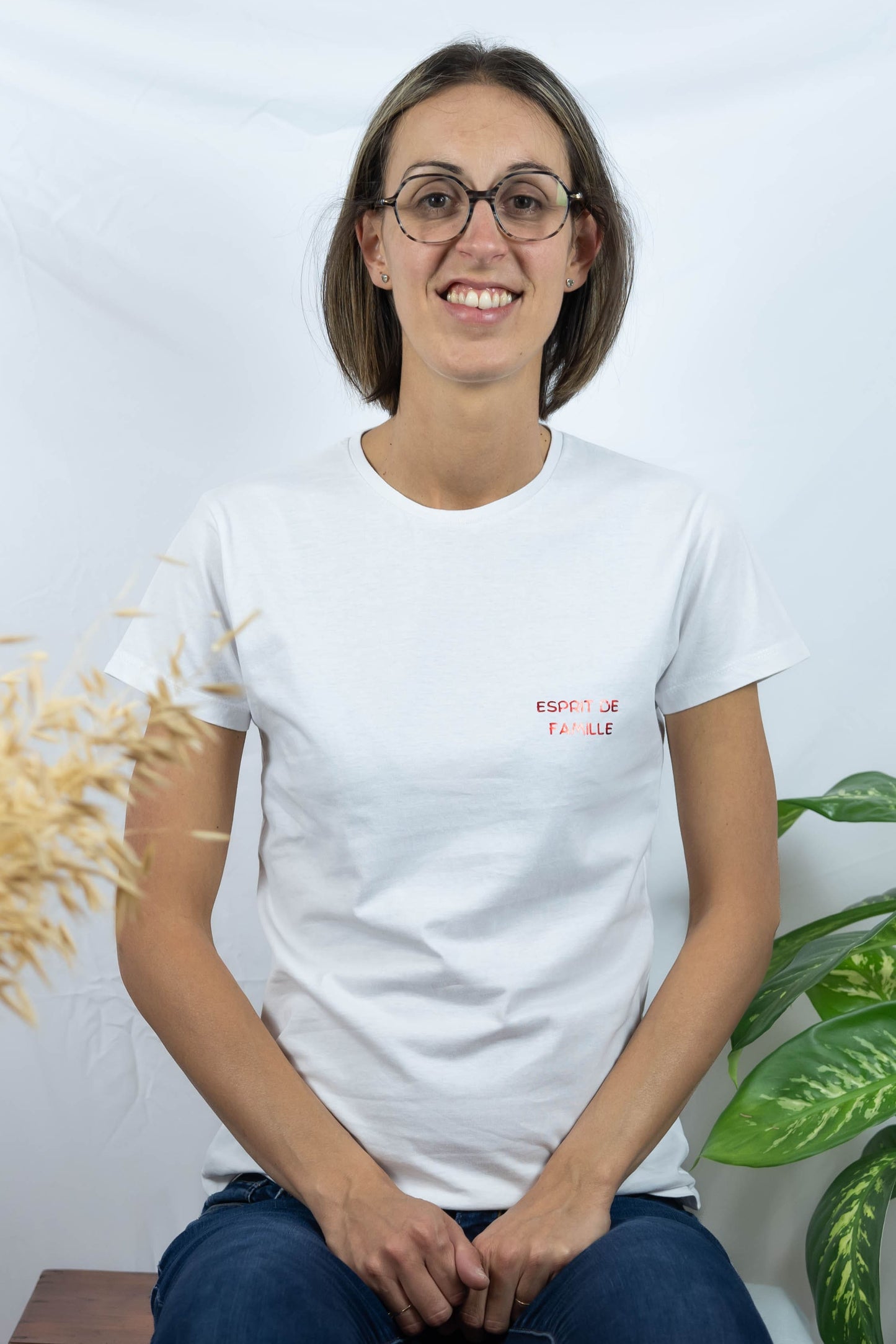 Tee-shirt femme "Esprit de Famille", célébrez les liens qui comptent