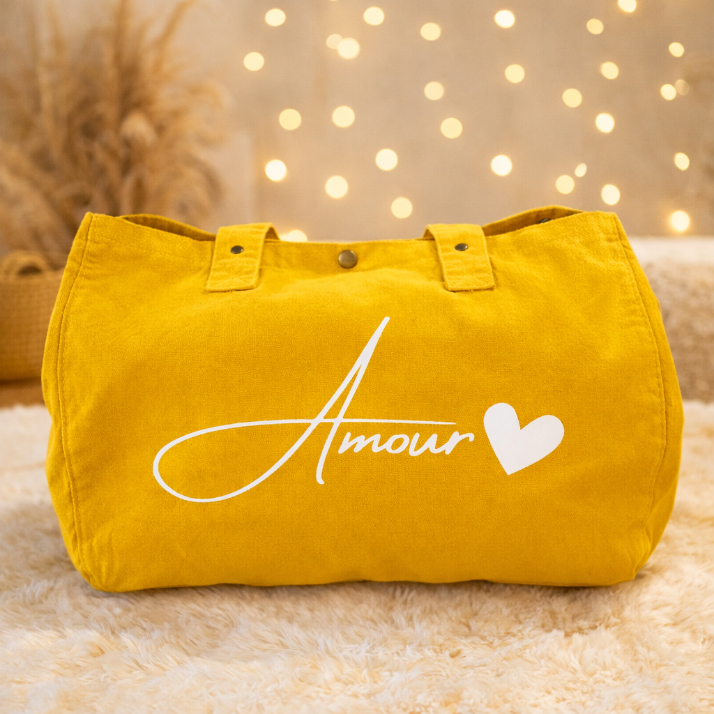 Sac Cabas Coton Femme - Message Amour